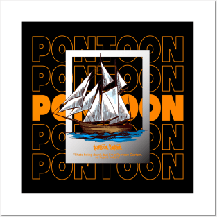 Pontoon Captain Posters and Art